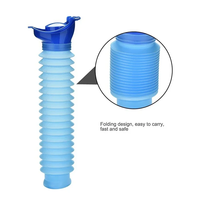 Outdoor Camping Urinal - 750ml Adult Urinal Portable Shrinkable Personal