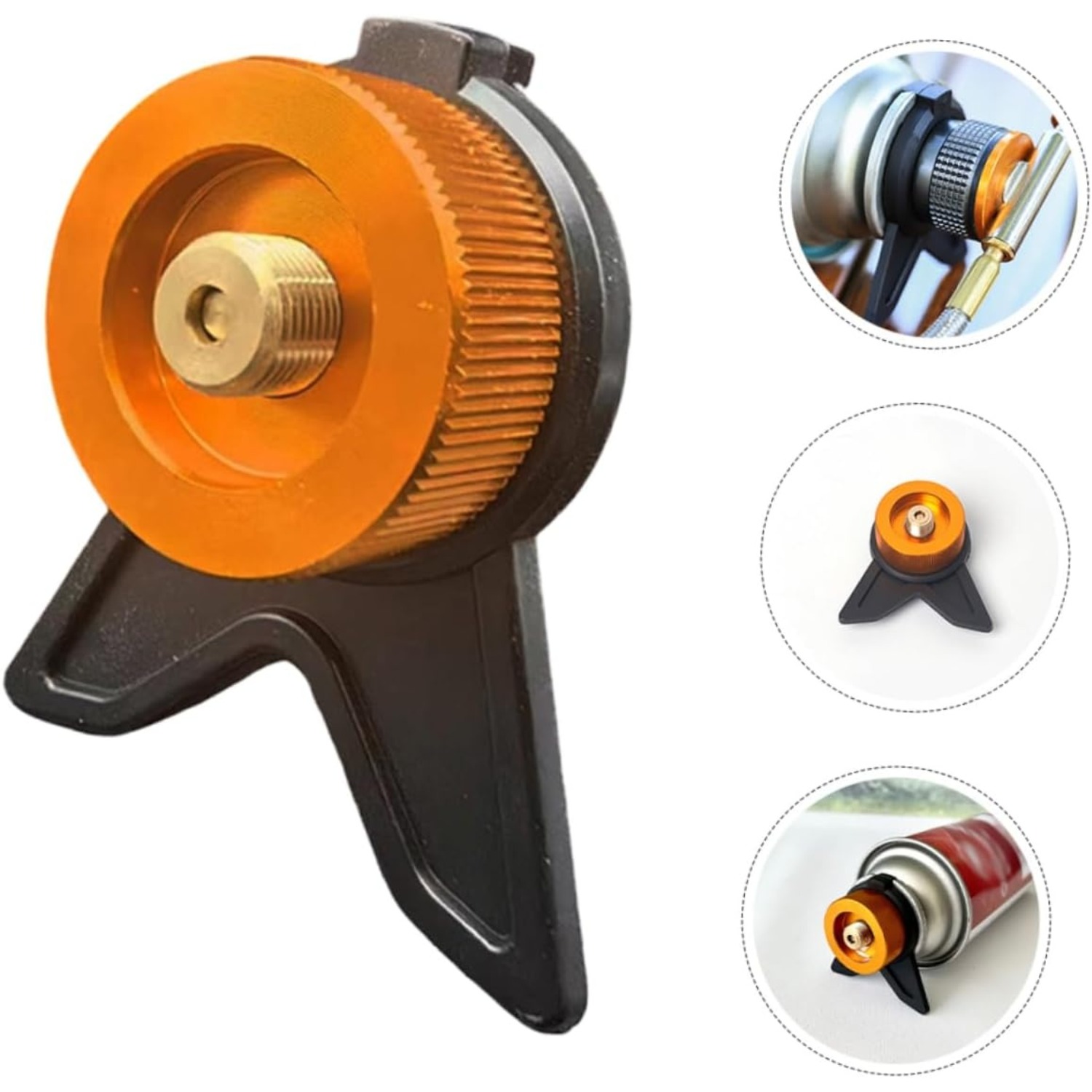 Outdoor Camping Gas Stove - Propane Tank Parts Gas Tank Adapter
