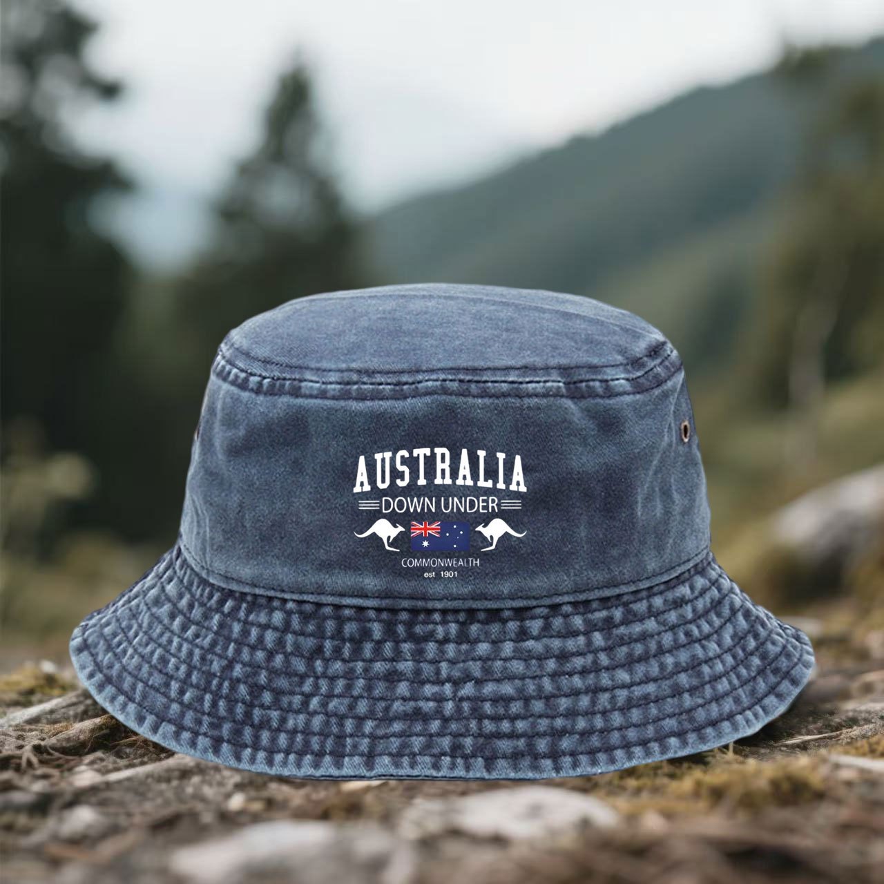 Outdoor Camping Australia - Unisex Bucket Hat with 