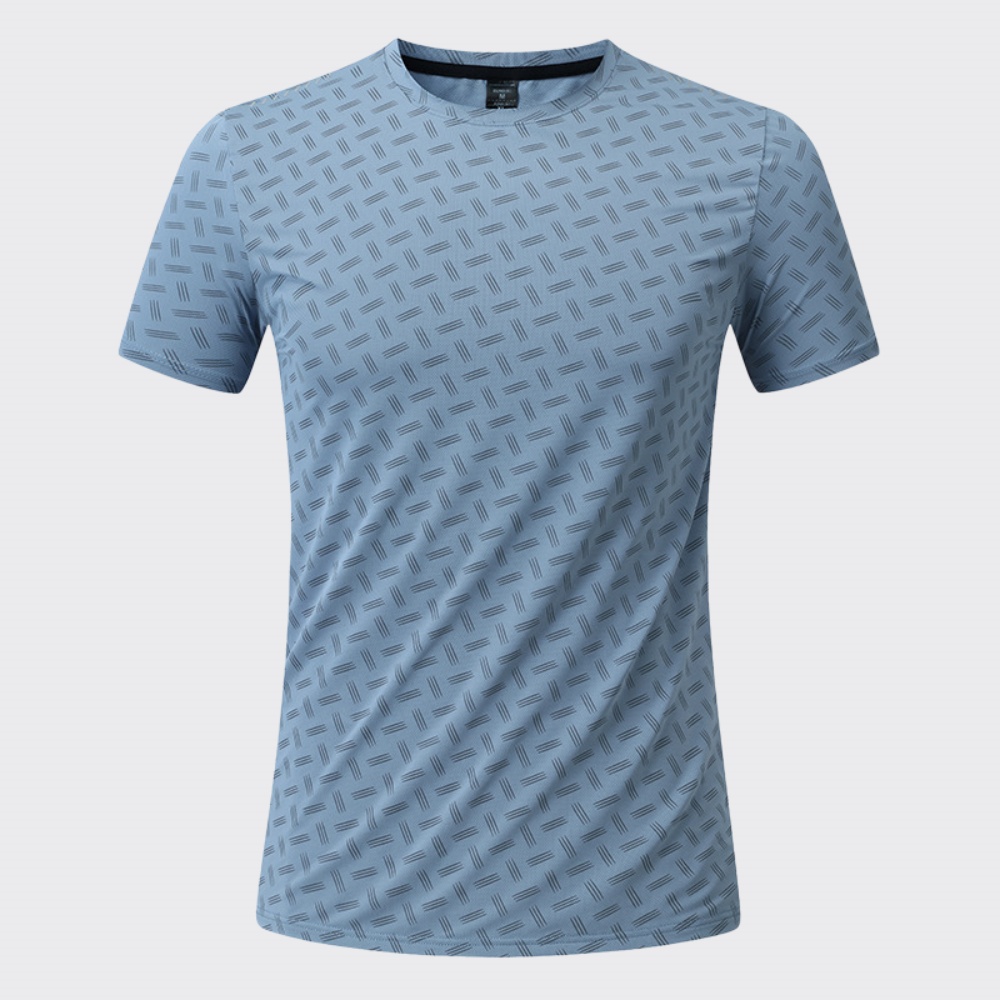 Outdoor Camping Equipment - Summer Men's Print Compression T-shirt Short
