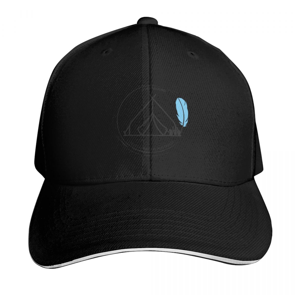Outdoor Camping Australia - NSW text Design-Ladies Camping Australia Baseball