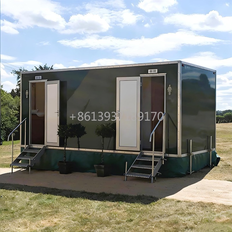 Mobile Toilet Trailer with Bas - Portable Camp Toilet 评论和价格