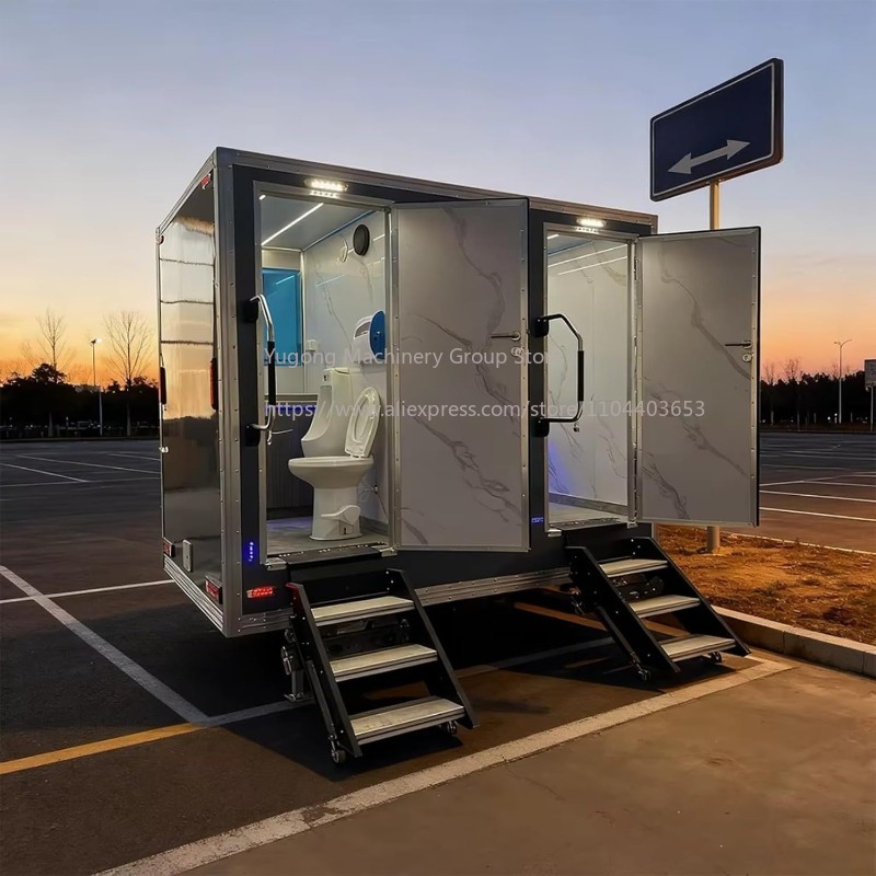 Portable Restroom Trailer Luxu - Portable Camp Toilet 评论和价格