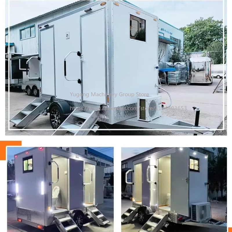 Portable Restroom Trailer Luxu - Portable Camp Toilet 评论和价格