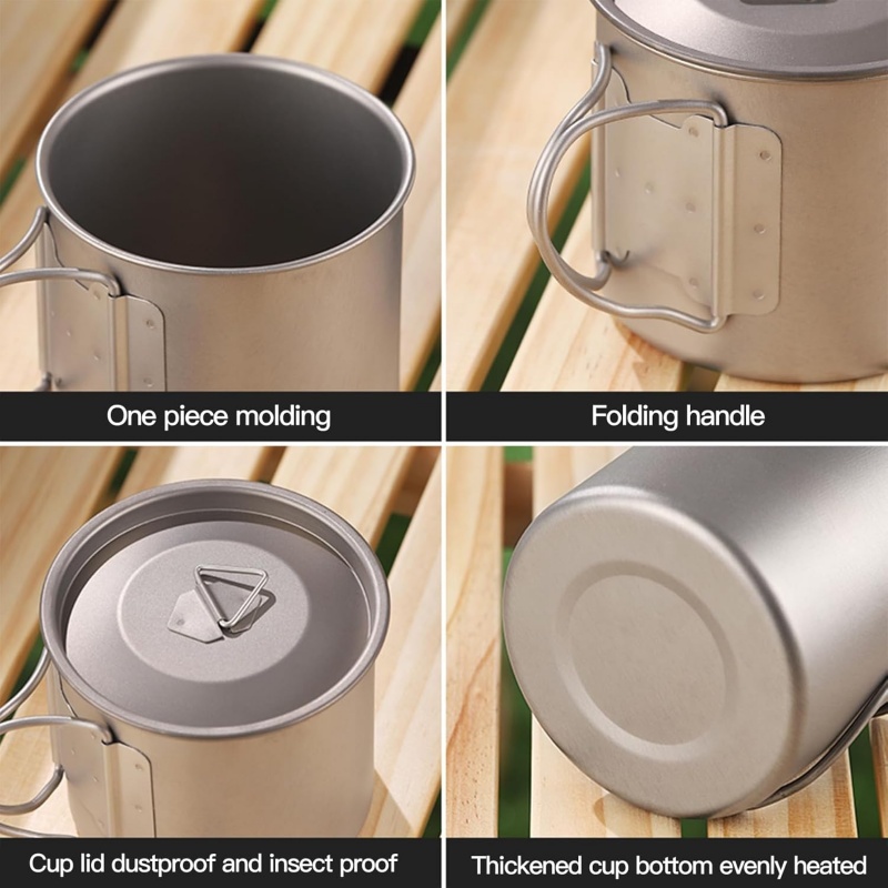 Titanium Camping Mug with Fold - Outdoor Camping Uk 评论和价格