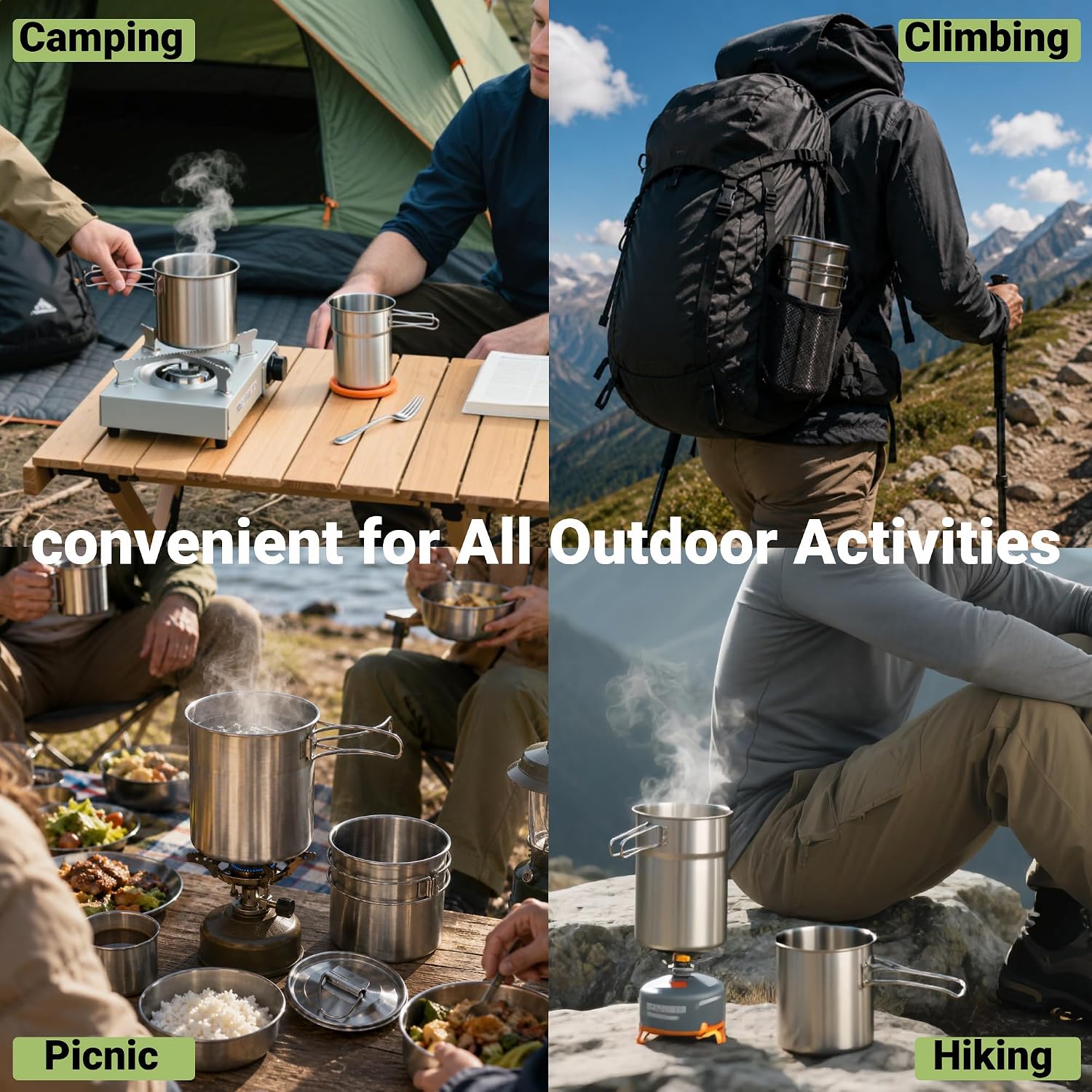Foldable Camping Cups Mugs Cam - Outdoor Camping Uk 评论和价格