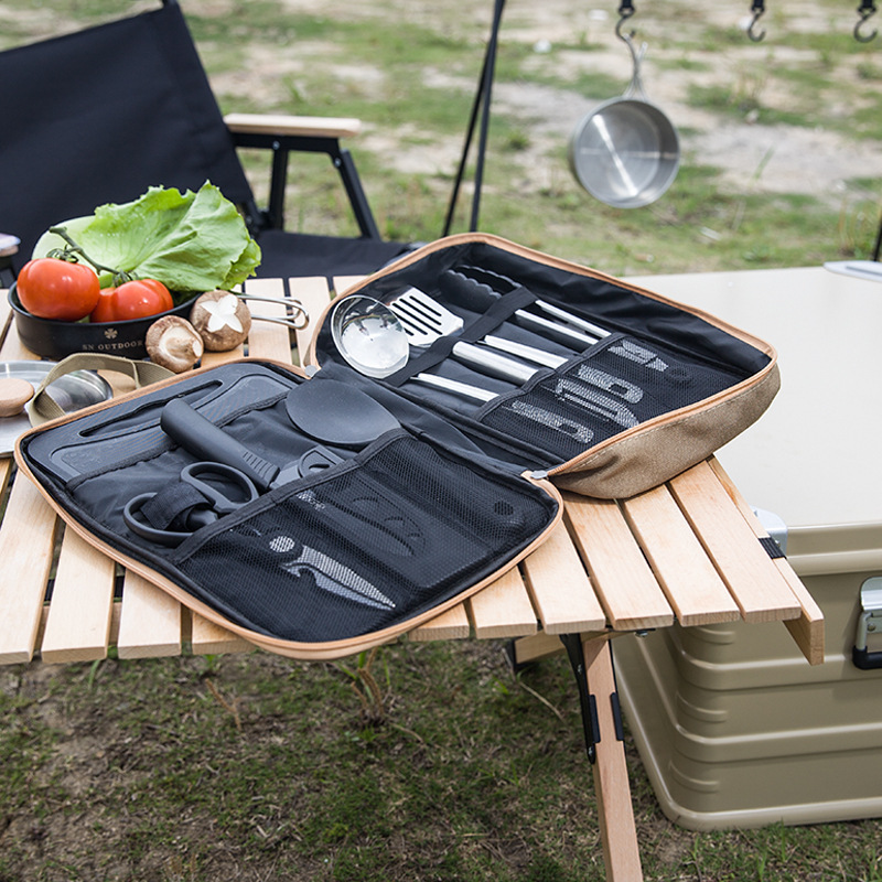 8pcs Camping Kitchen Cookware  - Outdoor Camping Uk 评论和价格