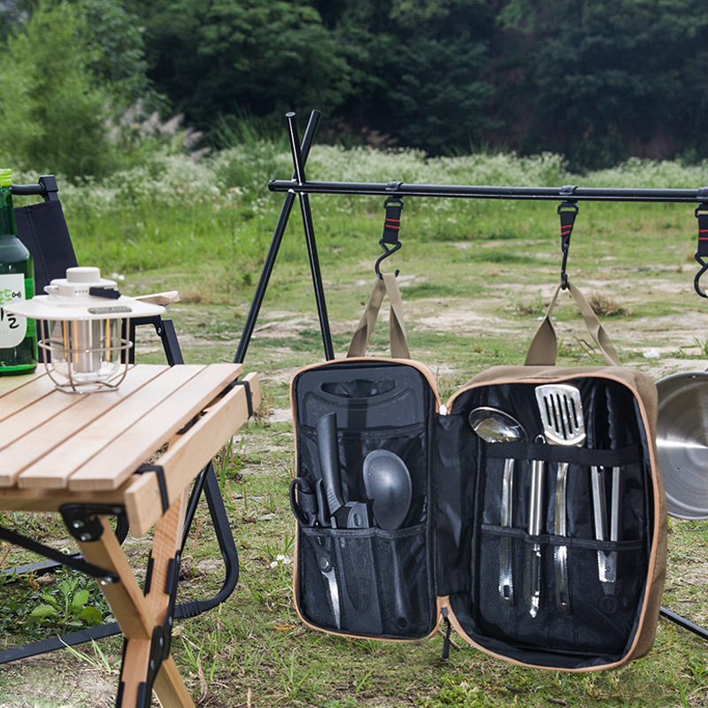 8pcs Camping Kitchen Cookware  - Outdoor Camping Uk 评论和价格