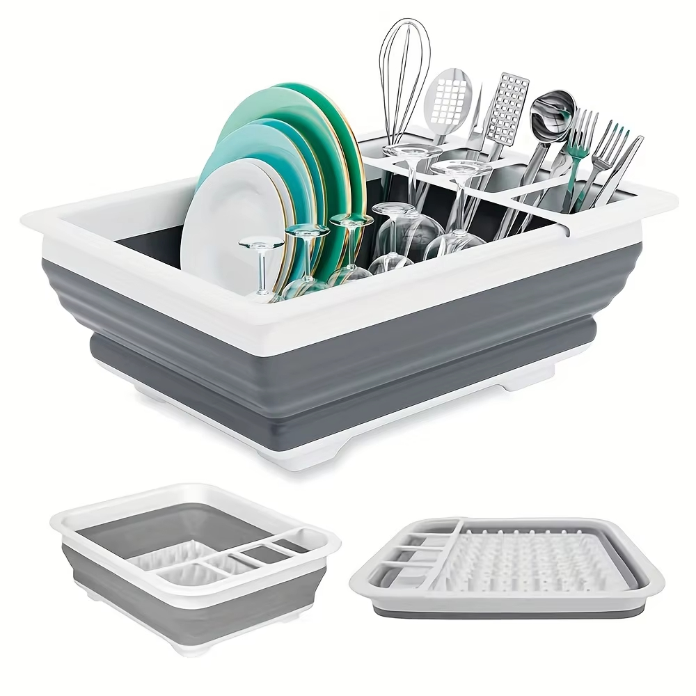 Collapsible Dish Drying Rack w - Outdoor Camping Uk 评论和价格