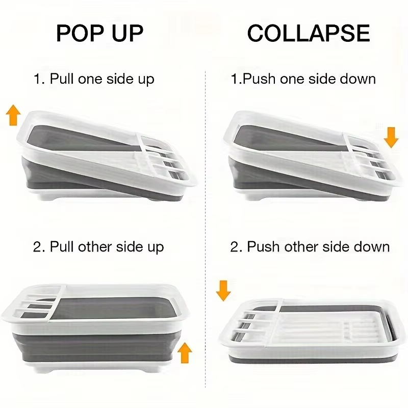 Collapsible Dish Drying Rack w - Outdoor Camping Uk 评论和价格