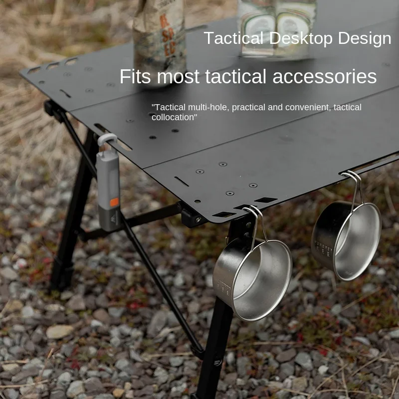 MOUNTAINHIKE New RUpgrade  Lif - Outdoor Camping Table With Storage 评论和价格