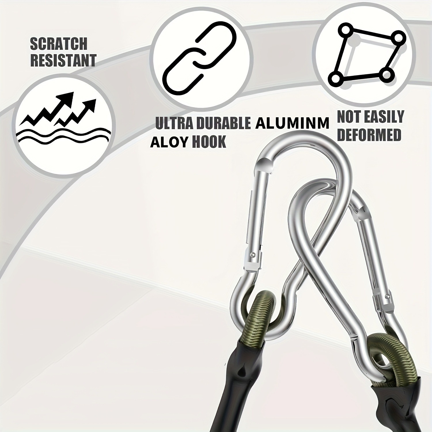 4 Heavy-Duty Rubber Belts with - Outdoor Camping Equipment 评论和价格