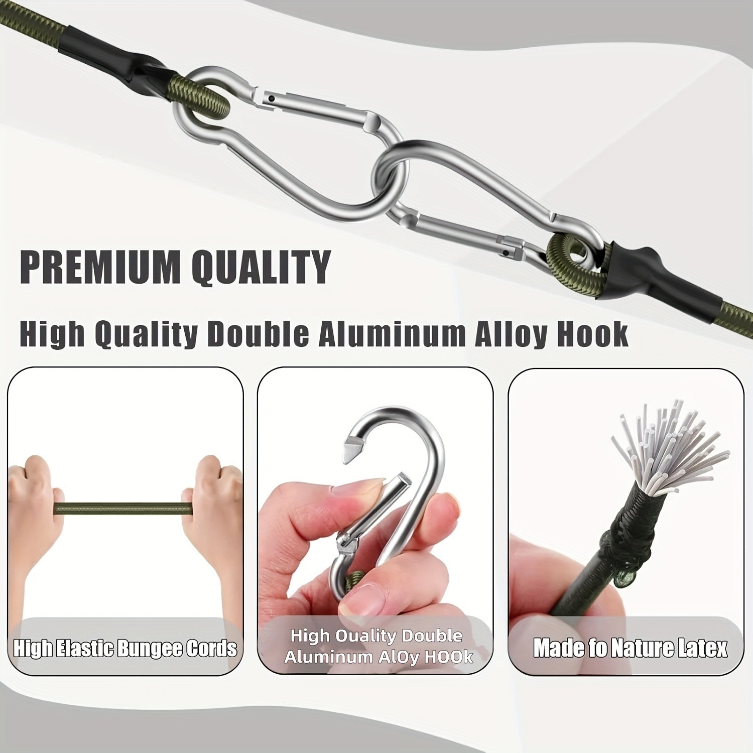 4 Heavy-Duty Rubber Belts with - Outdoor Camping Equipment 评论和价格