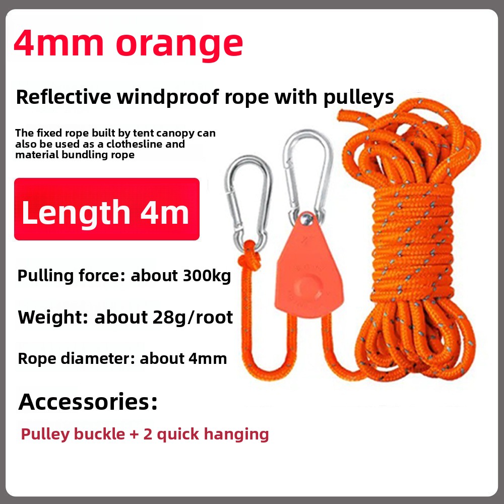 Pulley Regulator Tent High-Ref - Outdoor Camping Guy 评论和价格