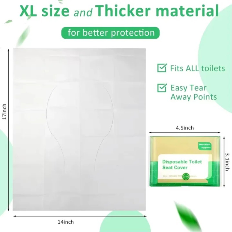 10-120PCS Disposable Toilet Se - Portable Camp Toilet 评论和价格