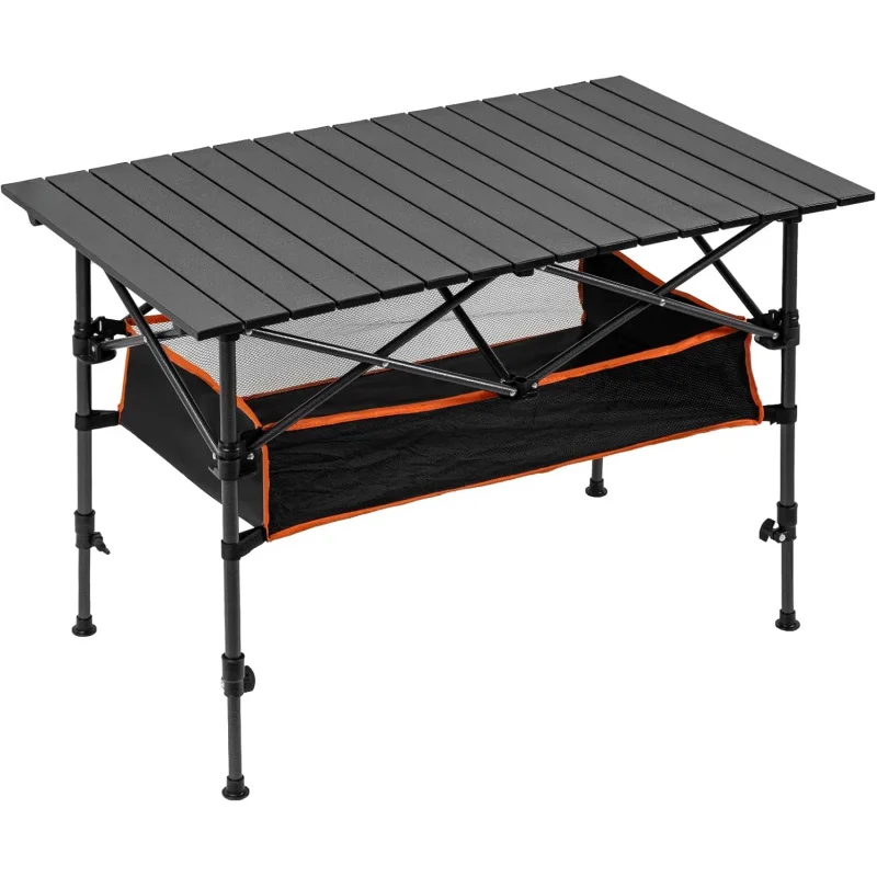 Camping Table with Storage Bas - Outdoor Camping Table With Storage 评论和价格