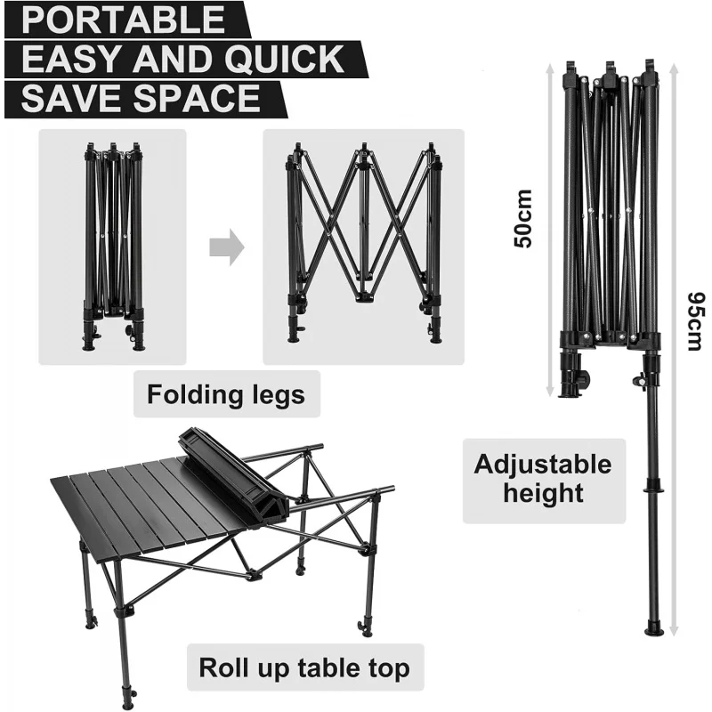 Camping Table with Storage Bas - Outdoor Camping Table With Storage 评论和价格