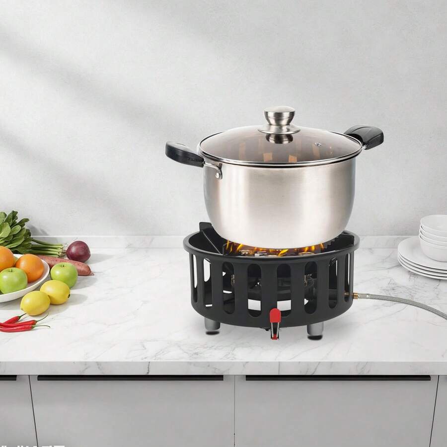 Portable Camping Stove With 3  - Outdoor Camping Gas Stove 评论和价格