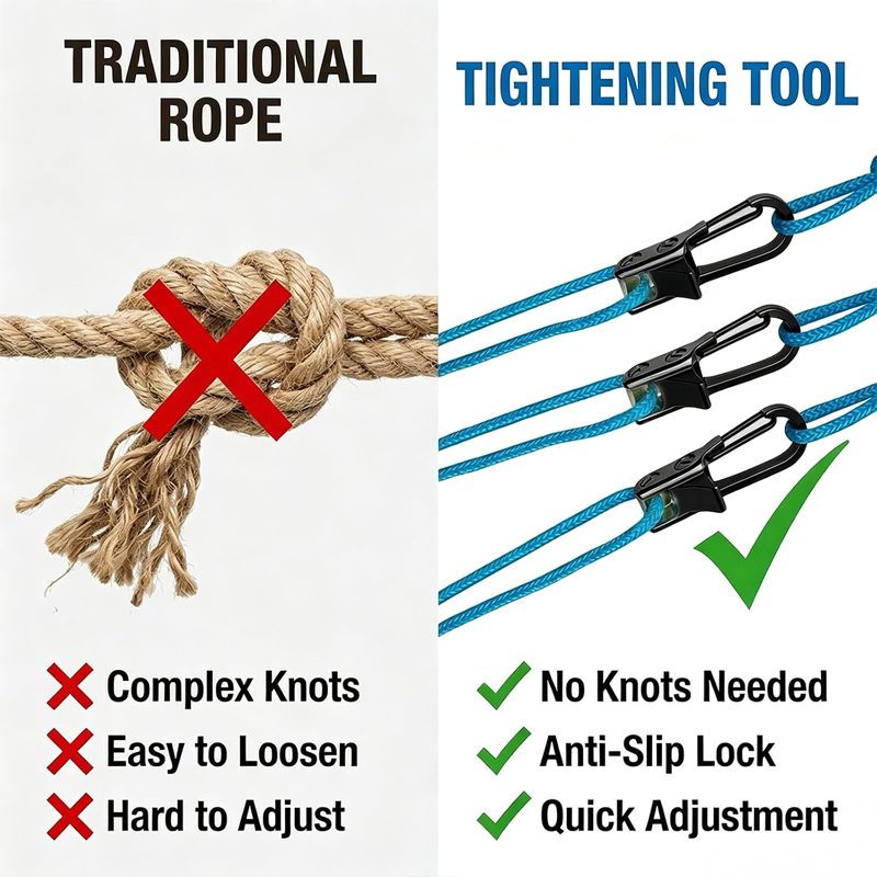 8pcs Camping Tent Rope Tighten - Outdoor Camping Guy 评论和价格
