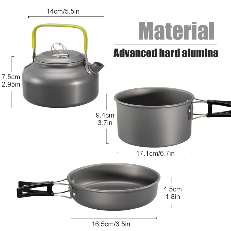 WESTTUNE Camping Cookware Kit  - Outdoor Camping Uk 评论和价格