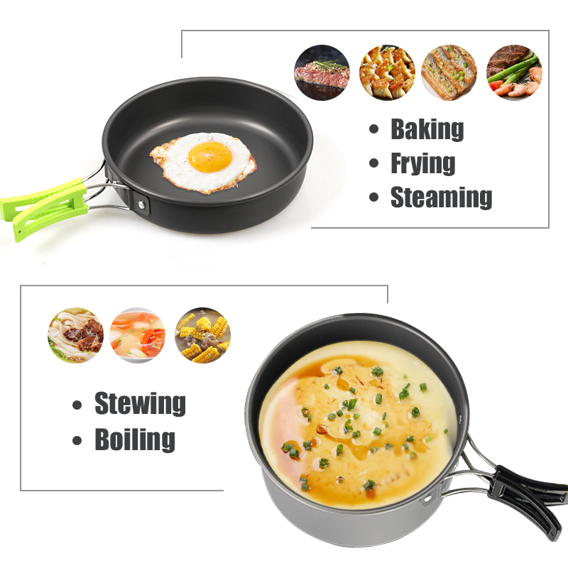 WESTTUNE Camping Cookware Kit  - Outdoor Camping Uk 评论和价格