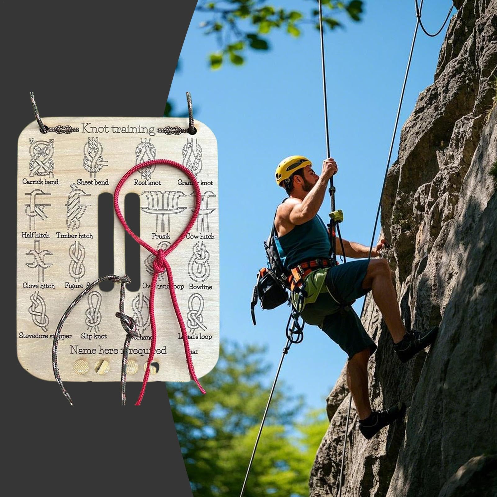 Creative Knot Tying Practice B - Outdoor Camping Ideas For Adults 评论和价格