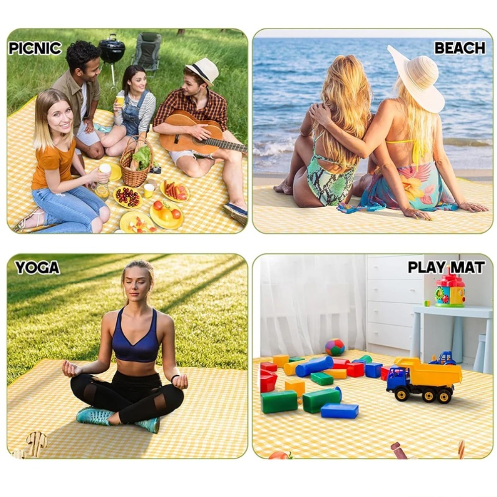 2mx2m Portable Outdoor foldabl - Outdoor Camping Blanket 评论和价格