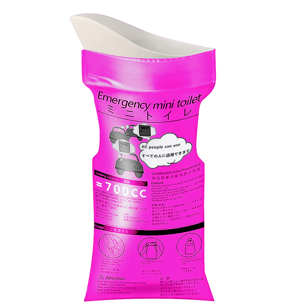 700ml Urinal Toilet Bag Unisex - Outdoor Camping Urinal 评论和价格