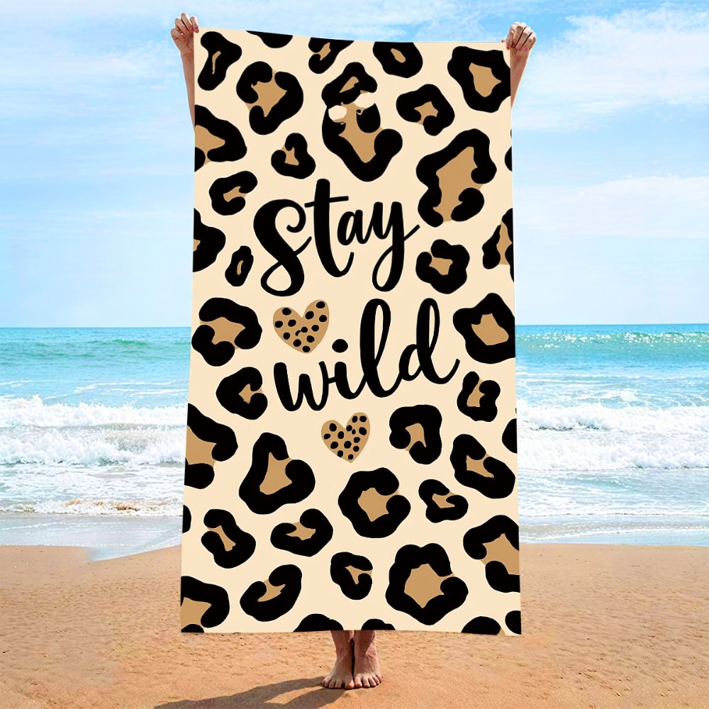 Leopard Print Printing Quick-d - Outdoor Camping Blanket 评论和价格