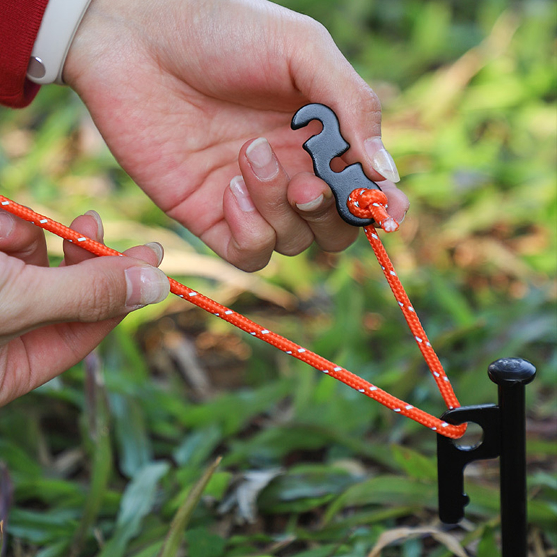 5/20Pcs Guyline Tensioner Alum - Outdoor Camping Guy 评论和价格