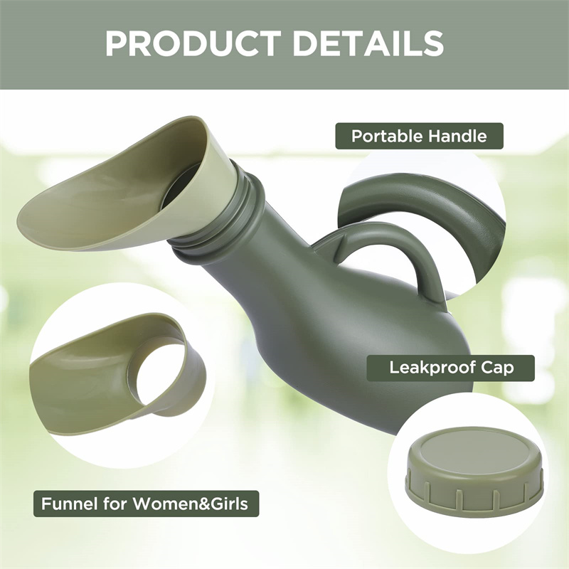 Portable Urinal 1000ml Spill P - Outdoor Camping Urinal 评论和价格