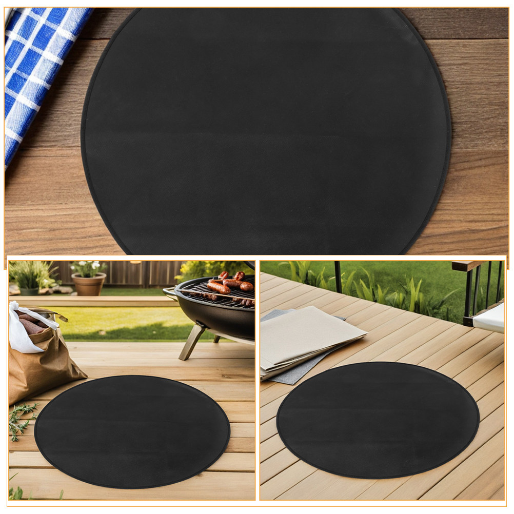 Round Fireproof Bbq Mat Heat R - Outdoor Camping Gas Stove 评论和价格