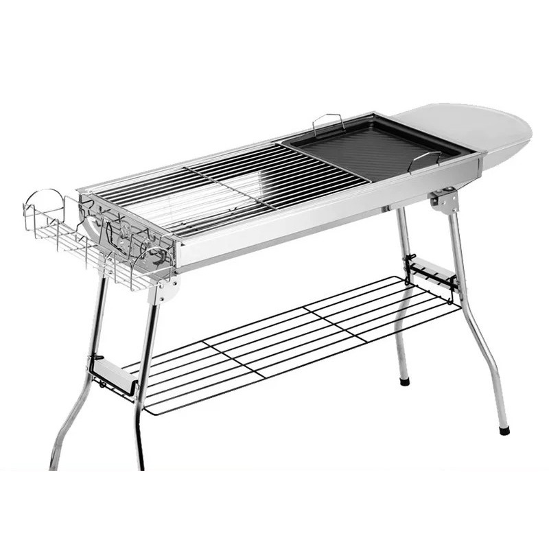 Large Folding Charcoal Barbecu - Outdoor Camping Equipment 评论和价格
