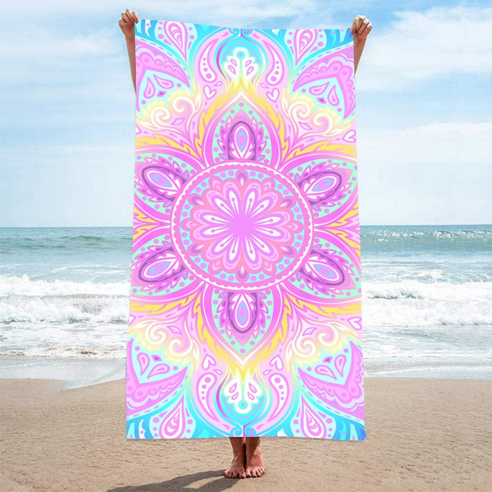 Mysterious Pattern Beach Towel - Outdoor Camping Blanket 评论和价格